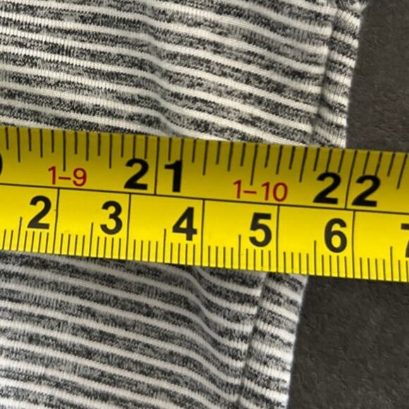 01. Algo Large Polo Striped Shirt Mens Large L Jack Performance Gray - Picture 3 of 5